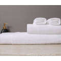 Embroidered White towels 100% Cotton Bath towel Hotel